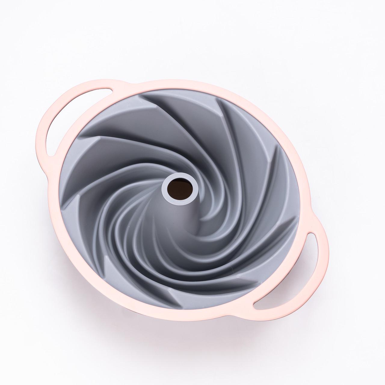 Кондитерський набір для випічки з антипригарним покриттям силіконові форми та аксесуари 11 пр. Сірий з рожевим (2183953905) - фото 3 Кондитерський набір для випічки з антипригарним покриттям силіконові форми та аксесуари 11 пр. Сірий з рожевим (2183953905) - фото 3