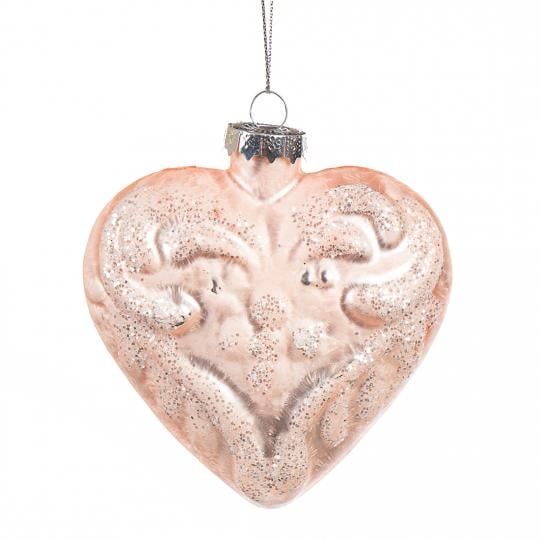 Елочная игрушка Сердце 9,5х9 см (014NB) Елочная игрушка Сердце 9,5х9 см (014NB)