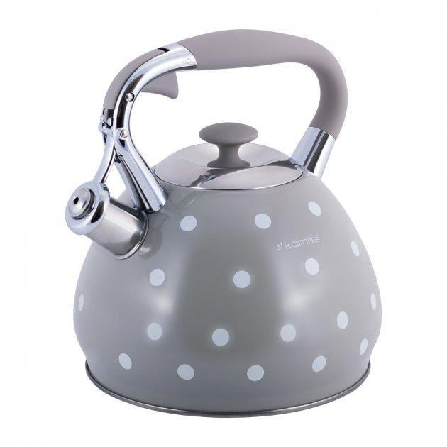 Чайник Kamille KM-0695GR 3 л Темно-бежевый (13729429)