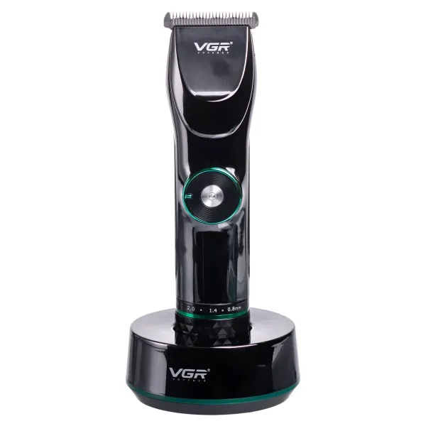 Машинка для стрижки VGR V-256 аккумуляторная с насадками Черный (29952146)
