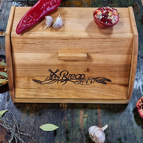 Хлебница-доска SNT для нарезки хлеба 37х24х19 см (8920)