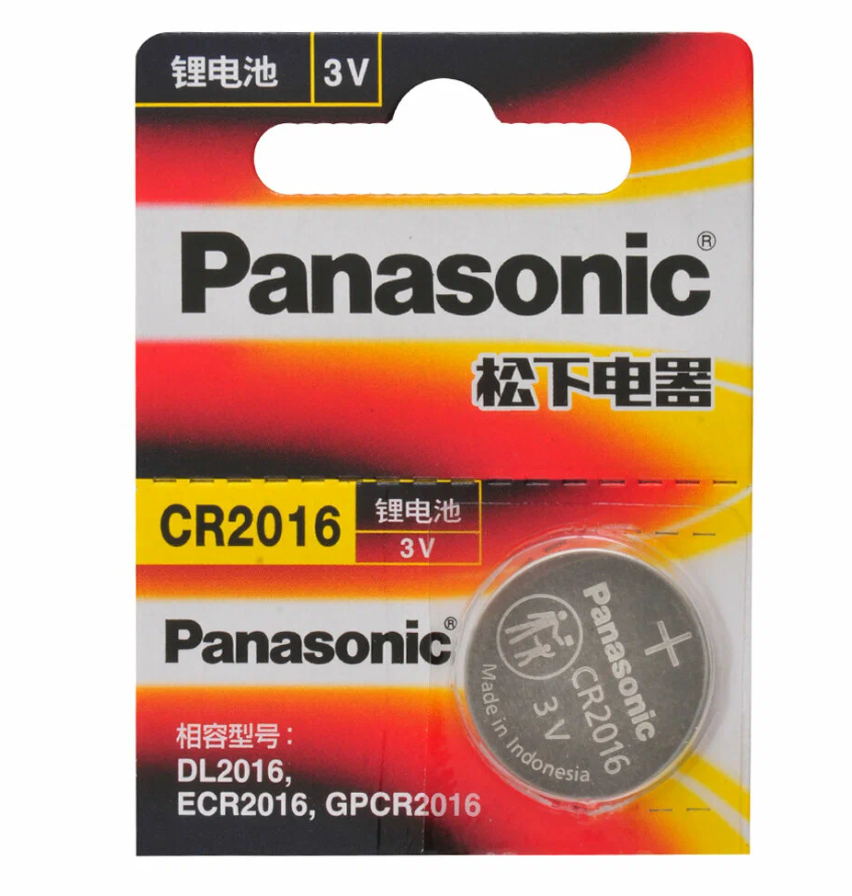 Батарейка дисковая 3V Panasonic CR2016 (18595)