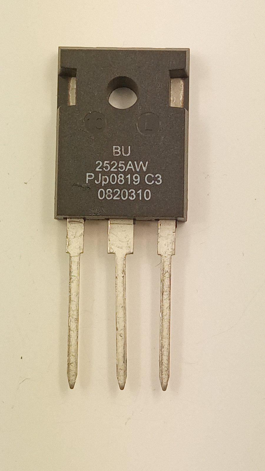 Транзистор BU2525AW 1500V 12A 16-70kHz (25085)