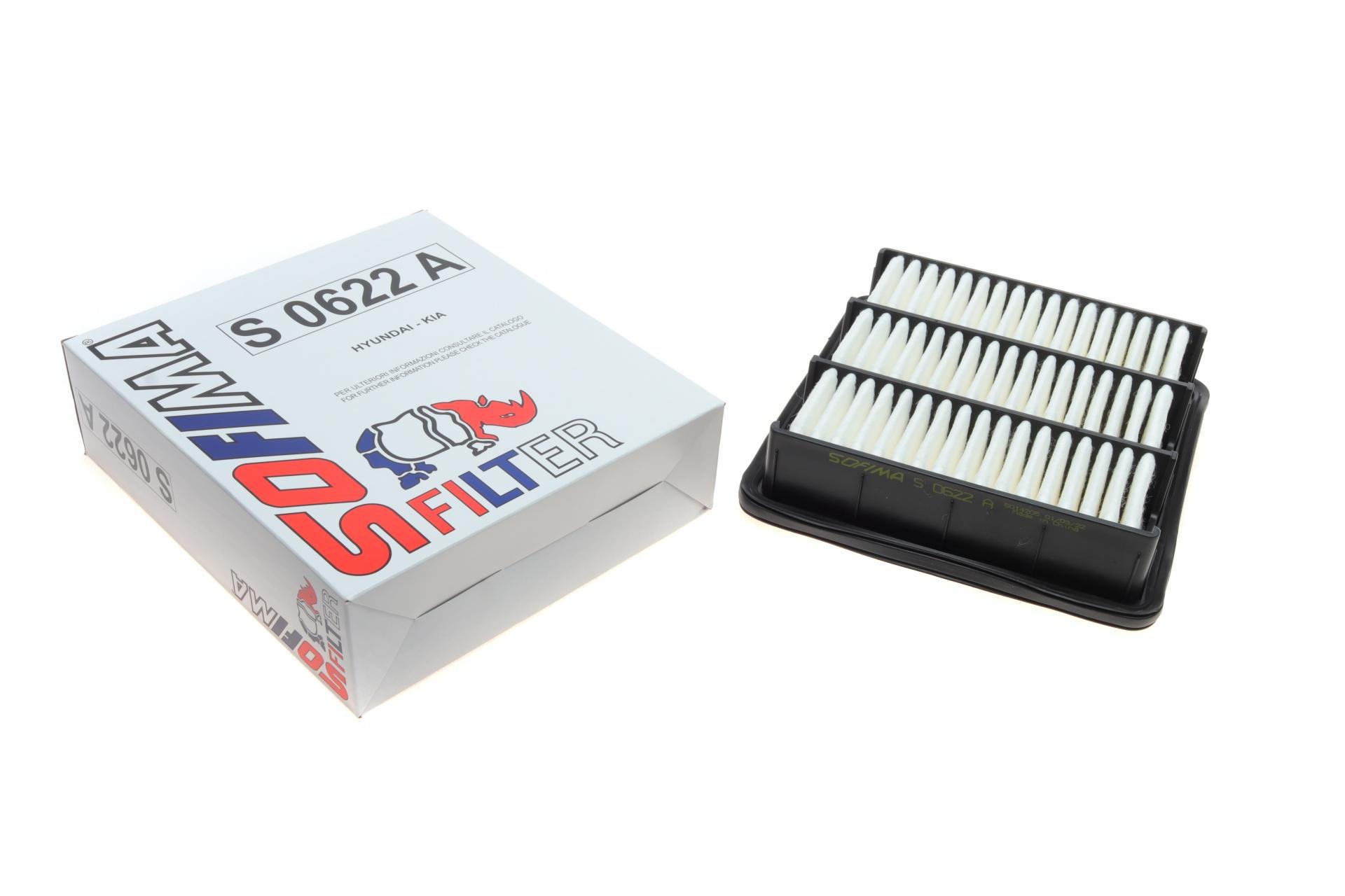 Фільтр повітряний SOFIMA для Hyundai Elantra/i30/Kia Cee'd 1,4-2,0D 05- (S 0622 A)