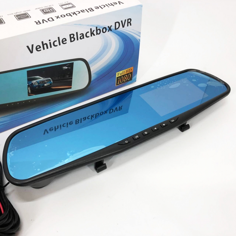 Видеорегистратор UKC L-9004 зеркало LCD 3,5" 1080P Full HD 2 камеры (tf7456) - фото 18 Видеорегистратор UKC L-9004 зеркало LCD 3,5" 1080P Full HD 2 камеры (tf7456) - фото 18