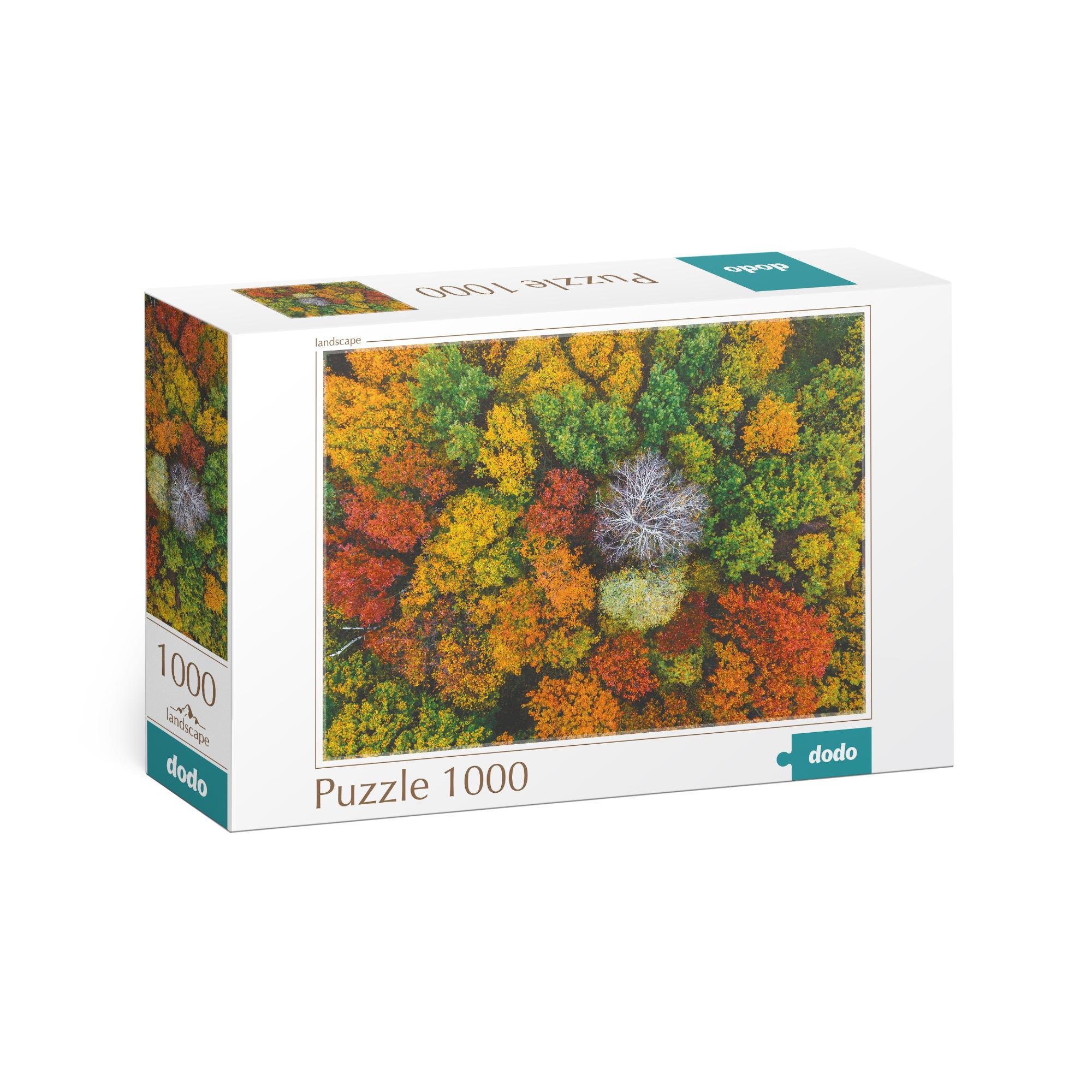 Пазл картонний DoDo Село Дземброня Україна 1000 елементів в коробці (111812)