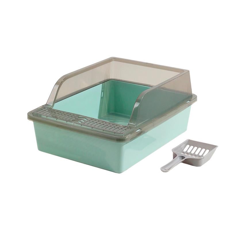 Лоток для котов Taotaopets 263303 с лопаткой Mint Green (31457469)