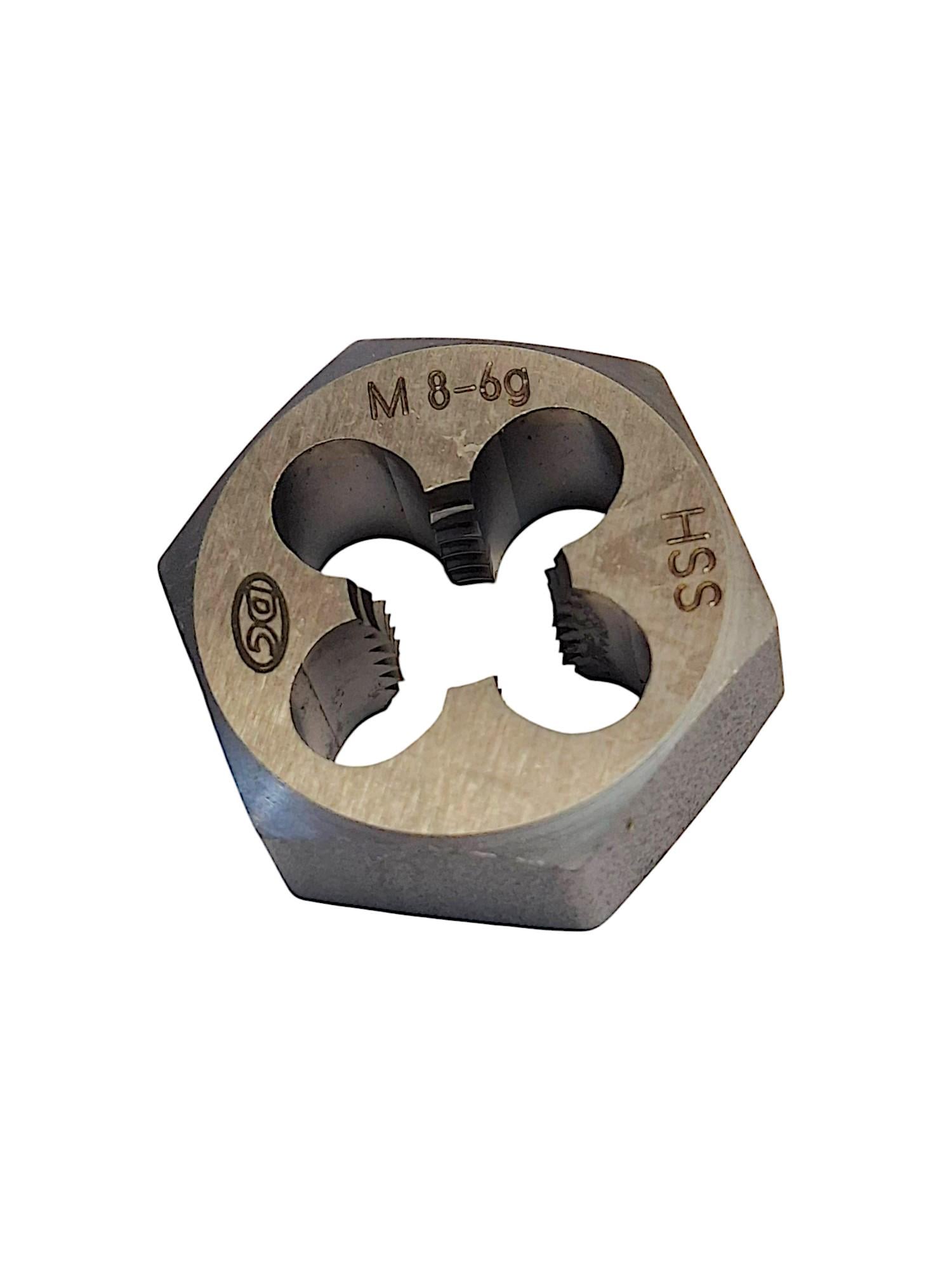 Плашка шестигранная DC Swiss М 8х1.25 Р6М5 HSS N5310 104502 (24946283)