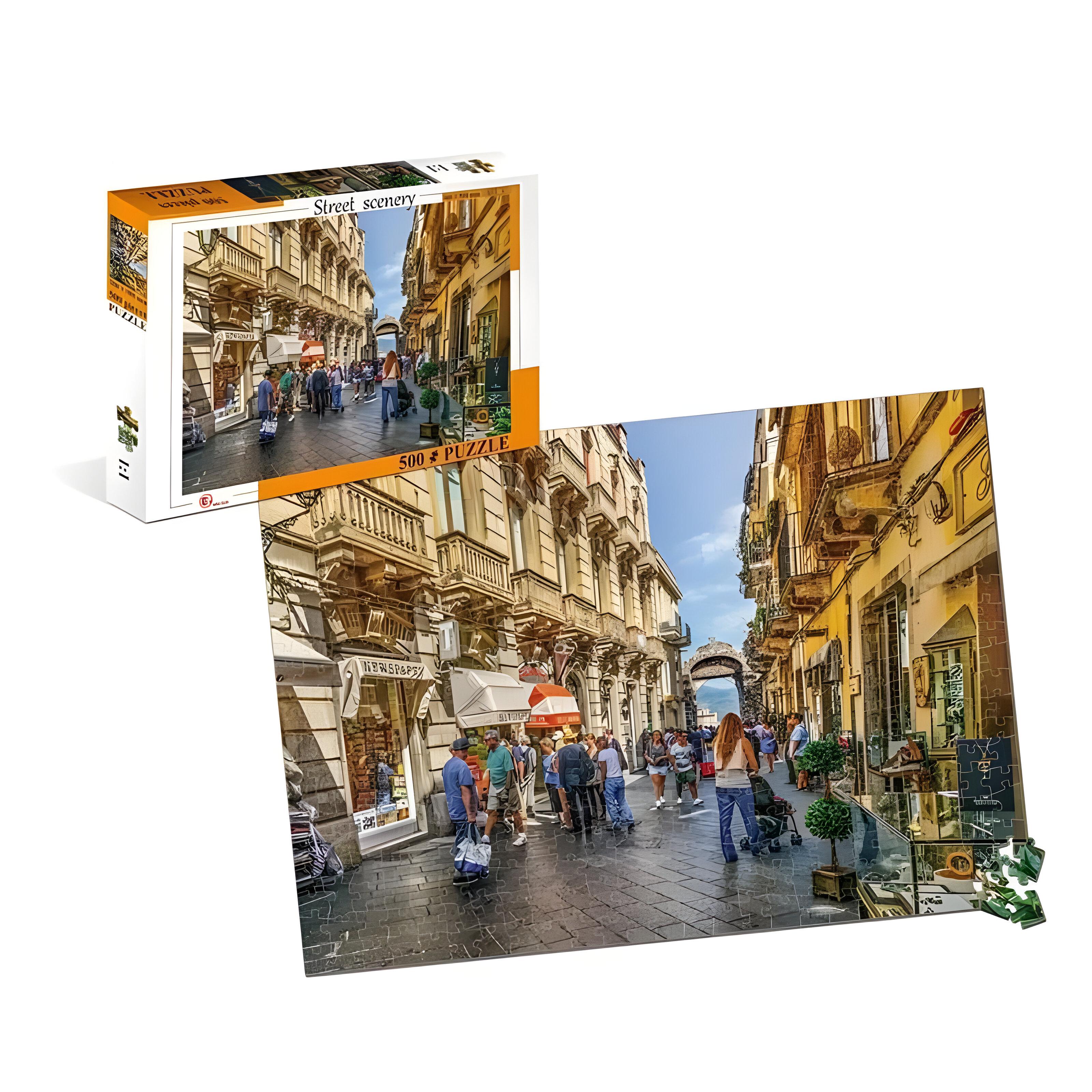 Пазлы изображения города от 8 лет 500 эл. (88191)