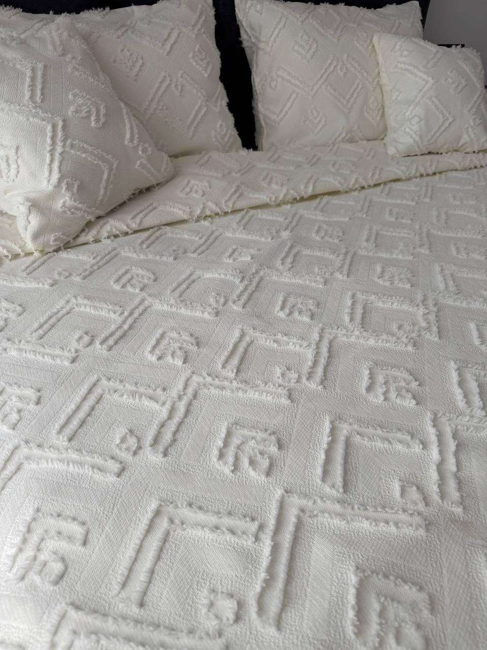 Покривало Бйорк 140x250 см Молочний (23743-2-140х250cm) - фото 14 Покривало Бйорк 140x250 см Молочний (23743-2-140х250cm) - фото 14