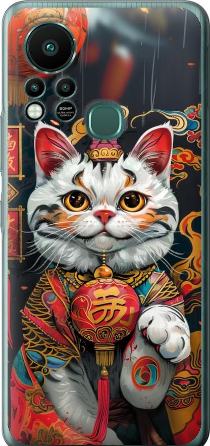 Чехол на Infinix Hot 11S China Cat v2 (6135u-2757-42517)