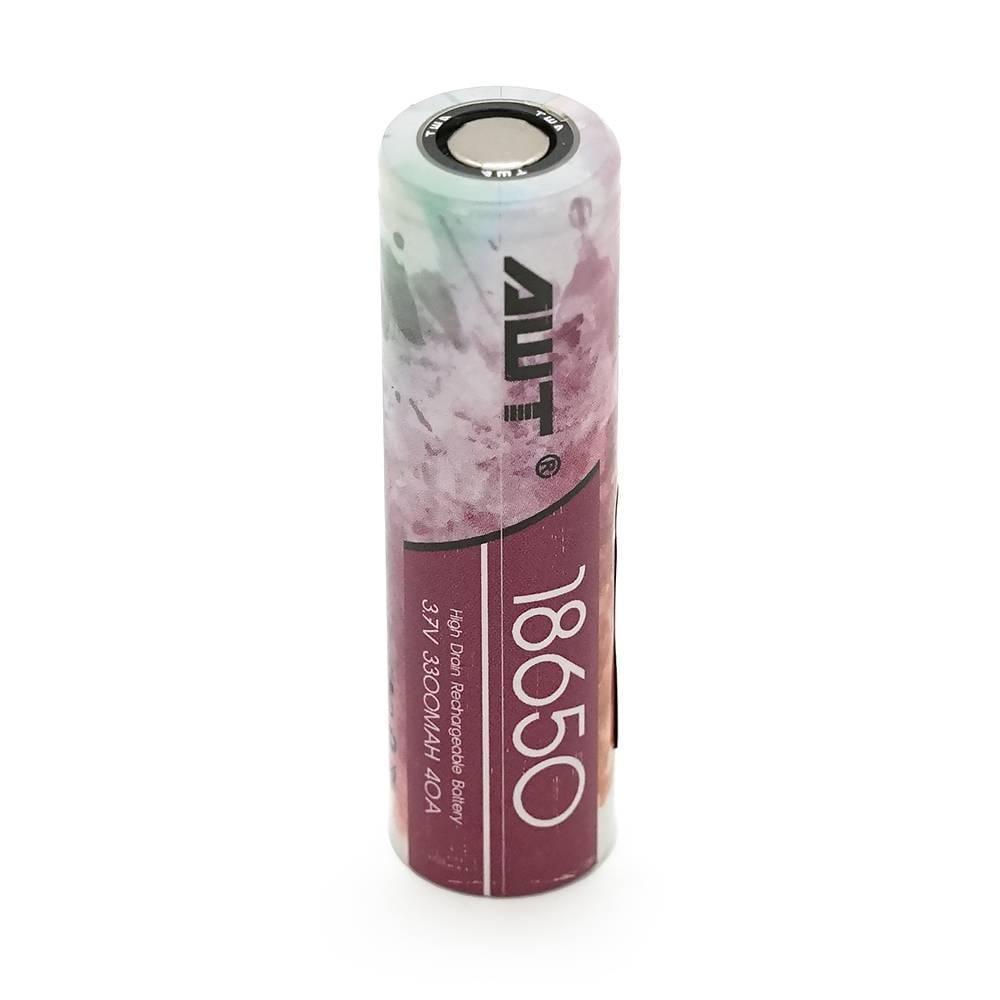 Акумулятор 18650 Li-Ion AWT високострумовий 3300 мАг 40А BOX 1 шт. (30824)