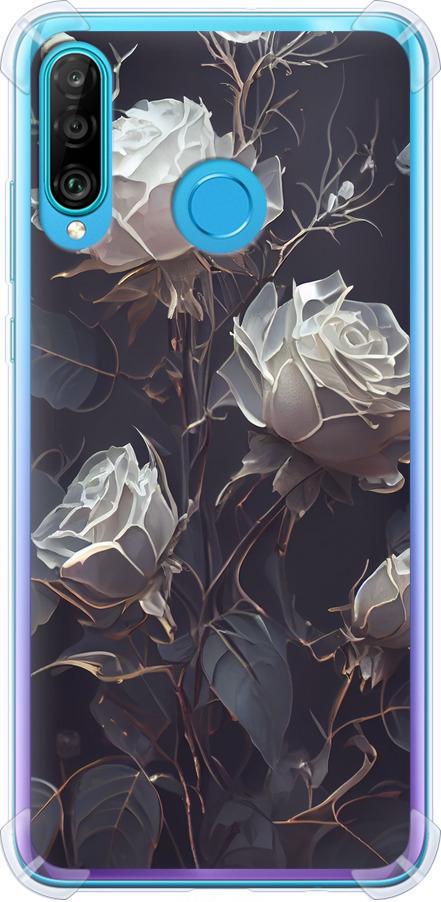 Чехол на Huawei P30 Lite Розы 2 (5550sp-1651-42517)