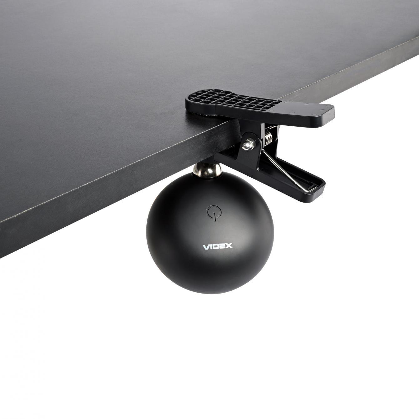 Настільна лампа LED Titanum з акумулятором 3W 3000-5500K Чорний (24549726) - фото 4