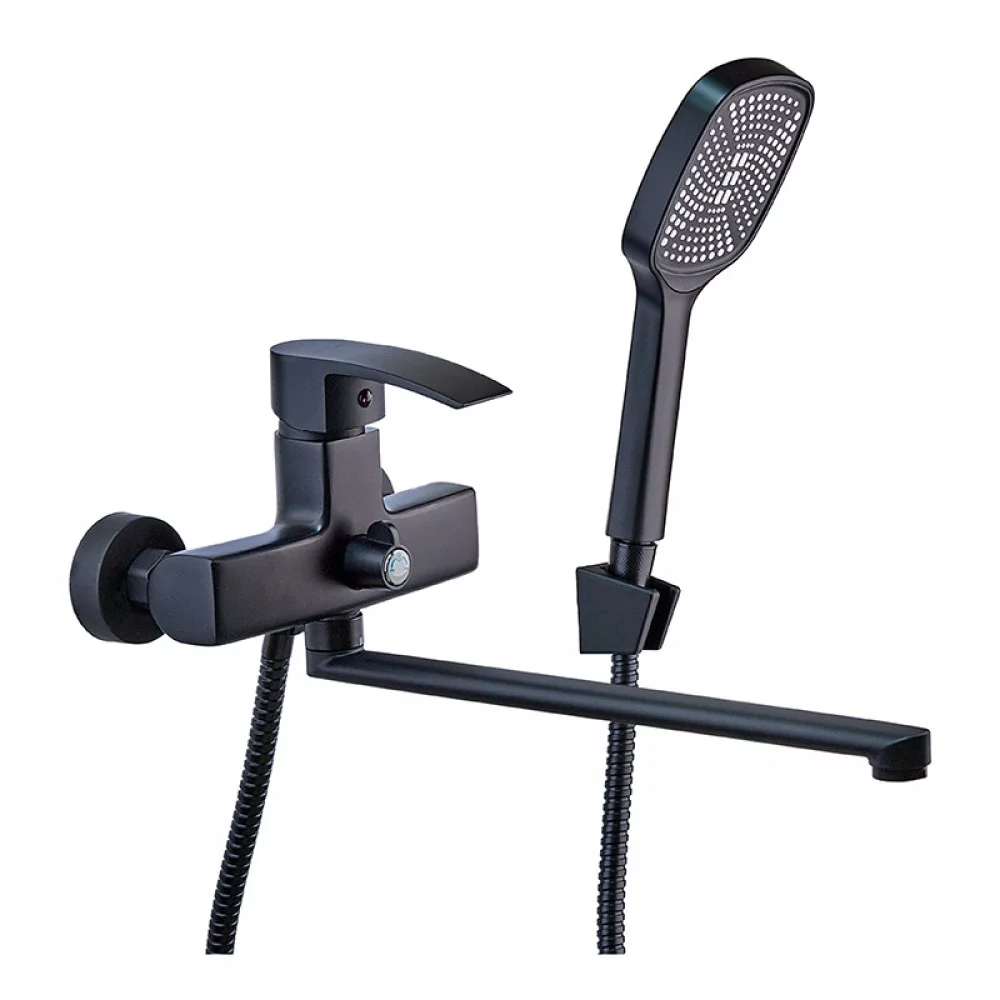 Смеситель для ванной MIXXUS Magnum 006 Euro Black (MI6197)
