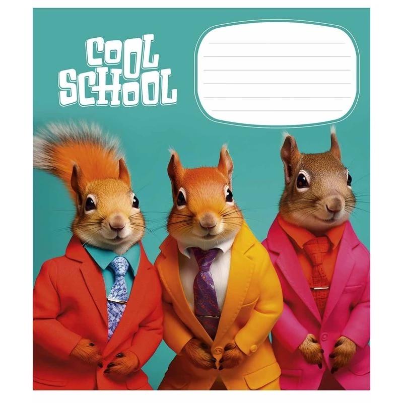 Зошит учнівський "Cool School" 012-3307L-2 в лінію 12 аркушів