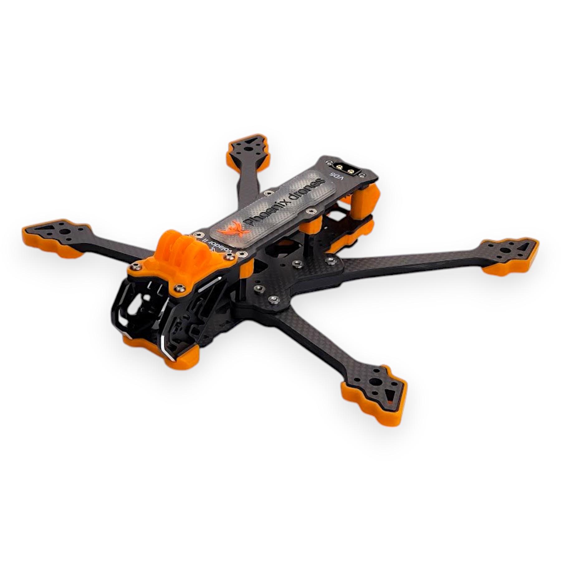 Рама карбоновая Volador Ⅱ VX5 T700 DeadСat Phoenix drones edition для 5 дюймового дрона (900348)