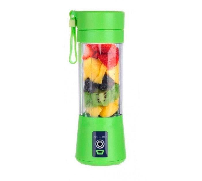 Блендер для смузи Juice Cup HM-03 USB 6 ножей Салатовый (2591) Блендер для смузи Juice Cup HM-03 USB 6 ножей Салатовый (2591)