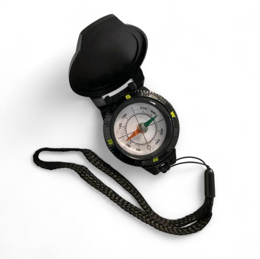 Компас туристический T43 с защитной крышкой на шнурке (26553096)