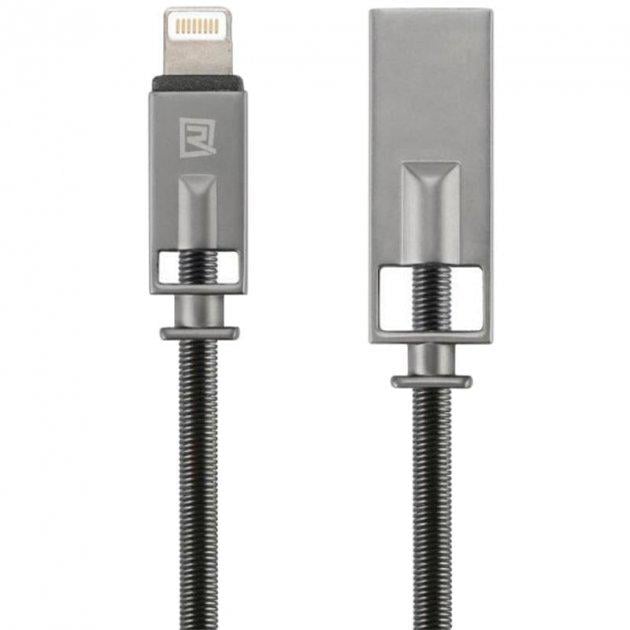 Кабель Remax RC-056i USB Lightning Royalty 1 м Серебреный (6954851261735)