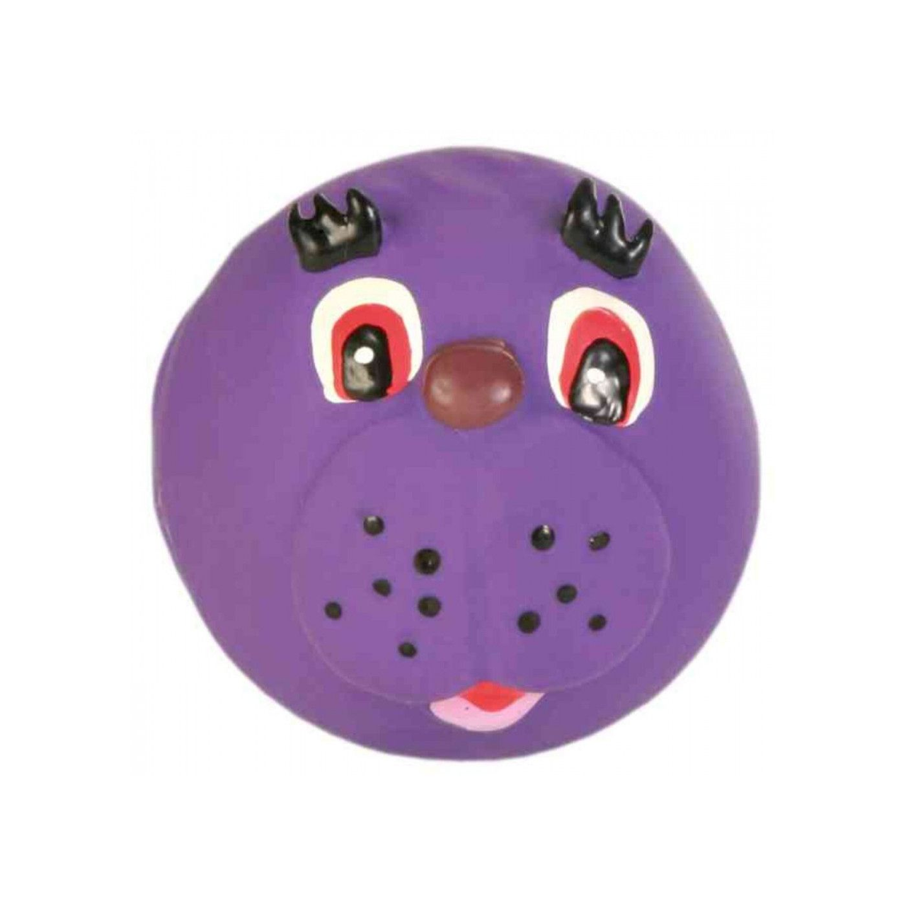 Игрушка для собак Trixie Faces Лицо животного латекс 6 см Фиолетовый (4011905035048_2)