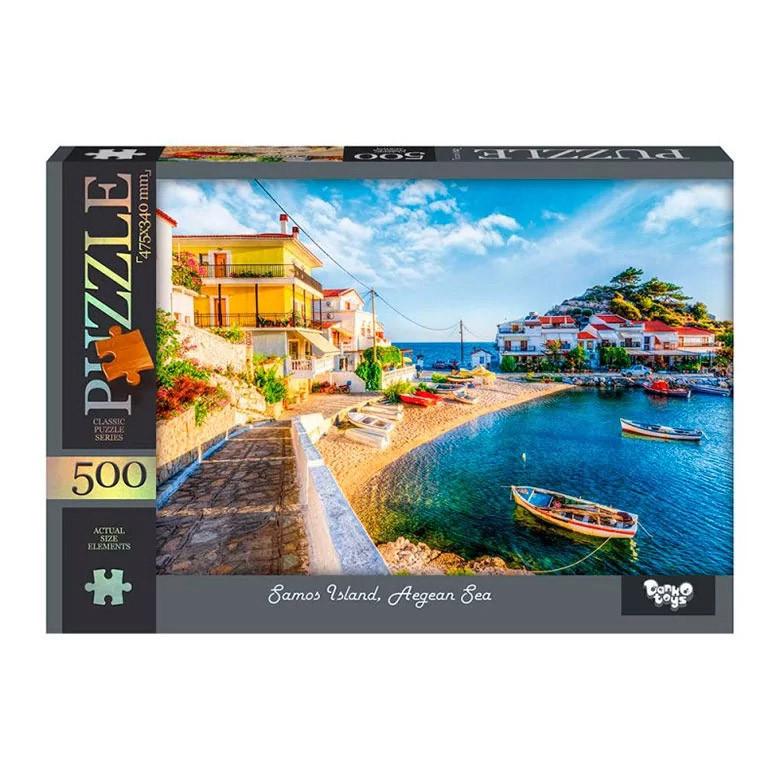 Пазли Danko Toys Samos Island Aegean Sea C500-14-03 500 шт.