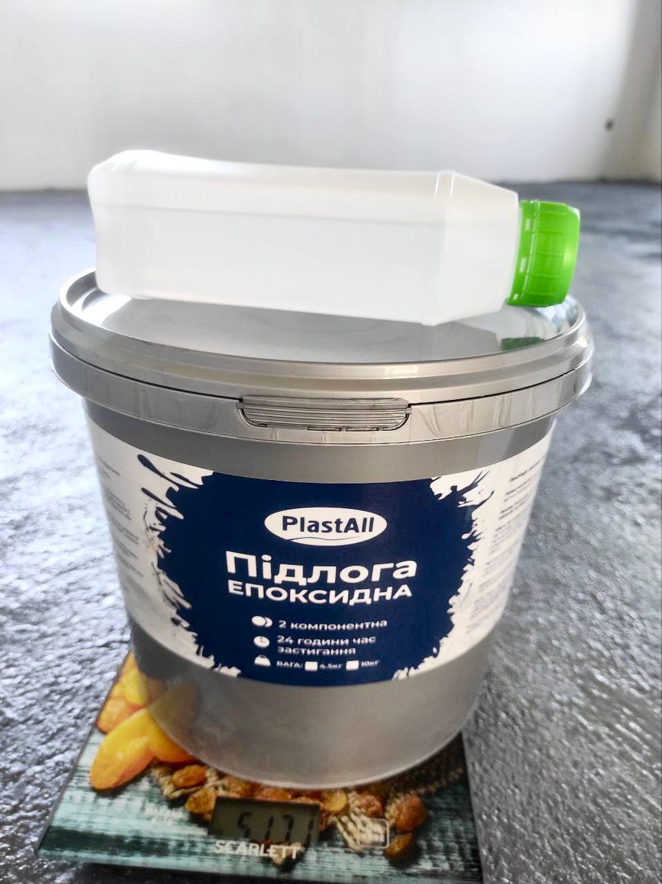 Епоксидна наливна підлога Plastall для будки вантажного автомобіля 10 кг Сірий (27507057) - фото 9 Епоксидна наливна підлога Plastall для будки вантажного автомобіля 10 кг Сірий (27507057) - фото 9