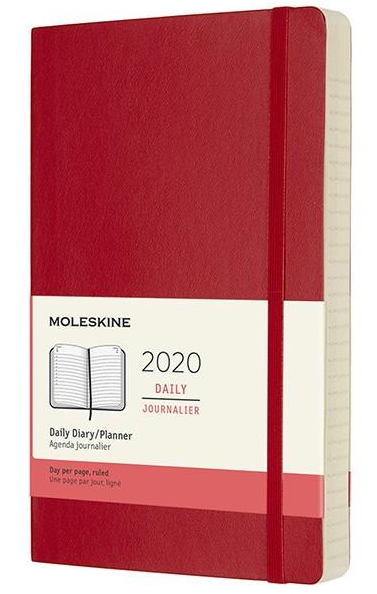 Ежедневник Moleskine 2020 средний Красный (DSF212DC3Y20)