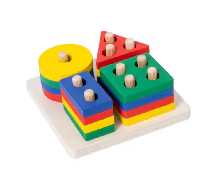 Дерев'яний сортер-вкладиш Форми та кольори (63/1)