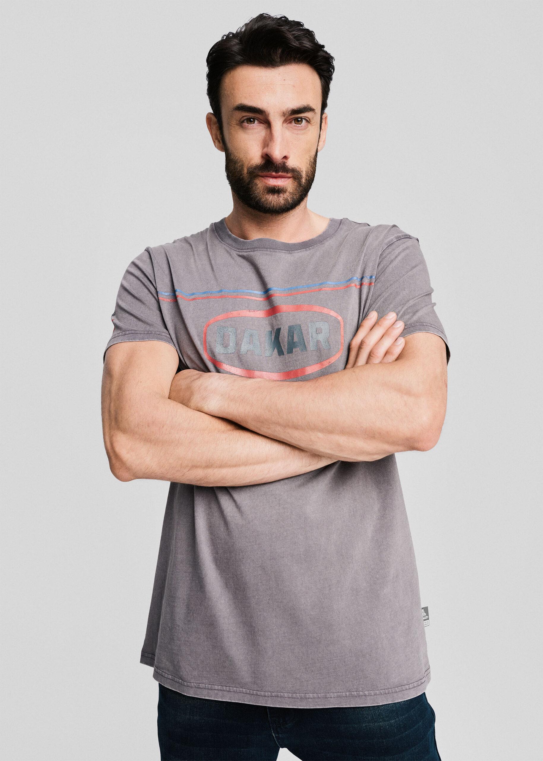 Футболка мужская Diverse DKR VINT 02 M Темно-серый (5905384139542)