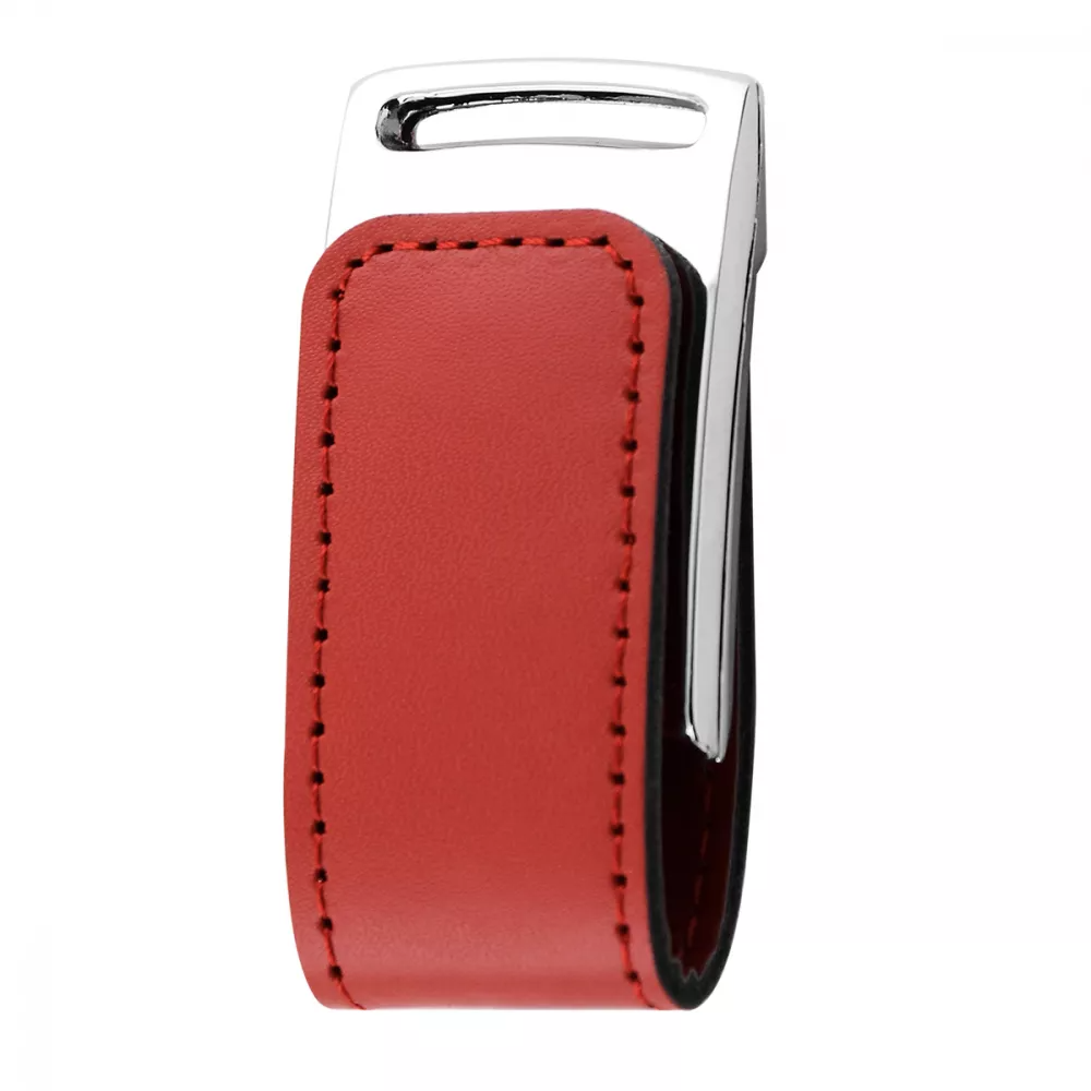 Флеш-память Leather Type Short Style 128 Гб USB 3.0 Brown