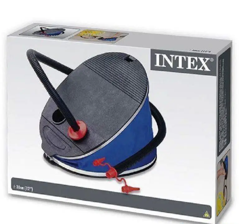 Ножний насос Інтекс Intex 68610 для матрасів 3 насадки (68610) - фото 2 Ножний насос Інтекс Intex 68610 для матрасів 3 насадки (68610) - фото 2