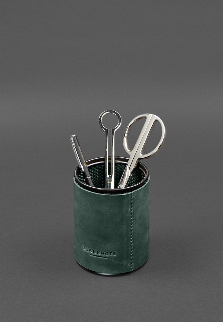 Набор настольный из натуральной кожи 5.0 с картой Украины Crazy Horse Зеленый (A-028352) - фото 6 Набор настольный из натуральной кожи 5.0 с картой Украины Crazy Horse Зеленый (A-028352) - фото 6