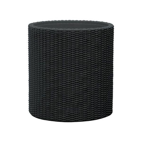 Вазон Keter Cylinder Planter L 39 л Серый Вазон Keter Cylinder Planter L 39 л Серый