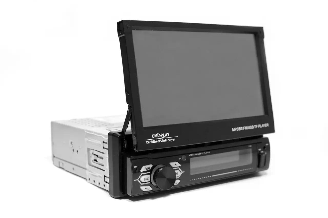 Автомагнитола SWM 9601G Bluetooth Car Stereo/MP5/GPS/FM/AM Radio/Map Card/Camera 1DIN 7" (31457634)
