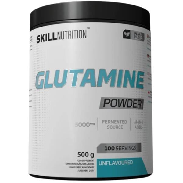 Глутамин Skill Nutrition Glutamine Powder 500 г Глутамин Skill Nutrition Glutamine Powder 500 г