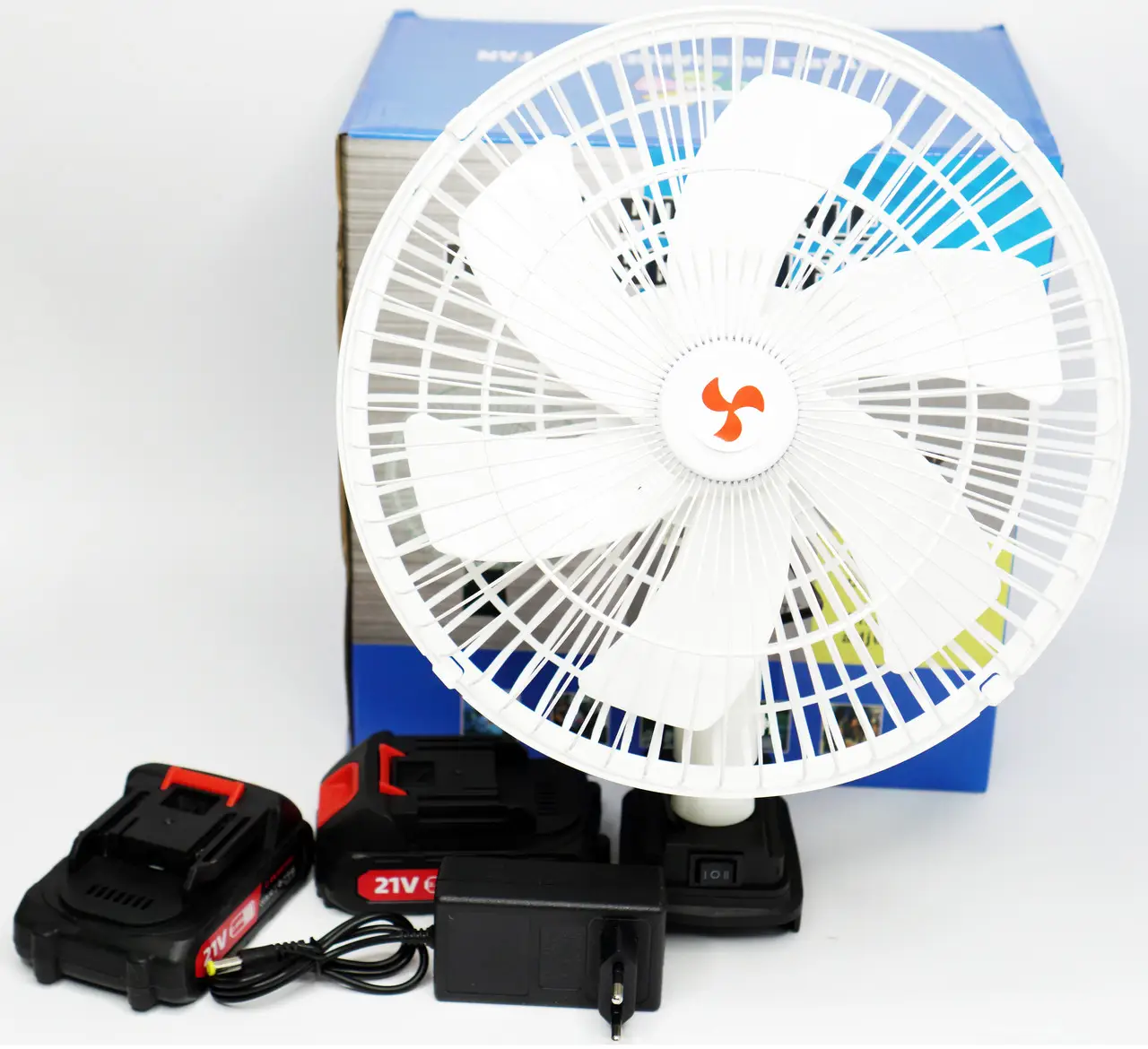 Вентилятор акумуляторнийVAP-12 12" автоповертання 2xАКБ (26642895) - фото 9 Вентилятор акумуляторнийVAP-12 12" автоповертання 2xАКБ (26642895) - фото 9