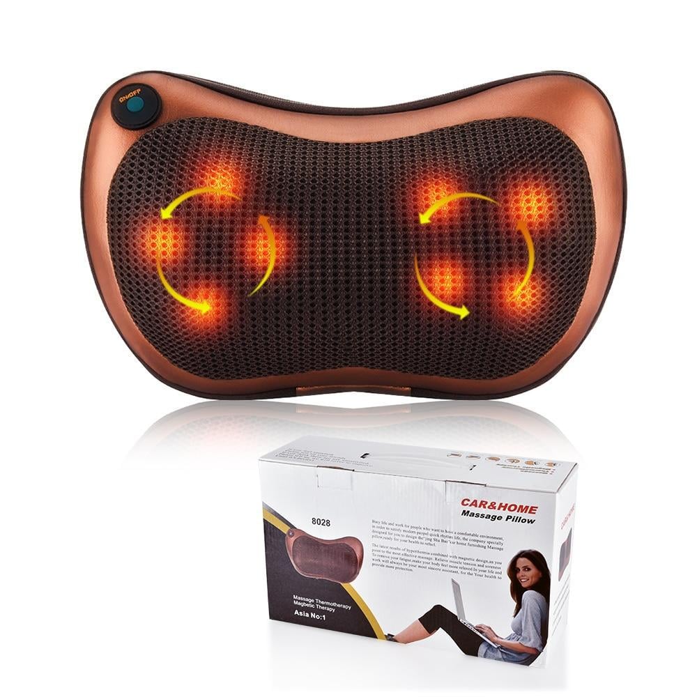 Масажна подушка Massage Pillow 8028 з інфрачервоним підігрівом - фото 1