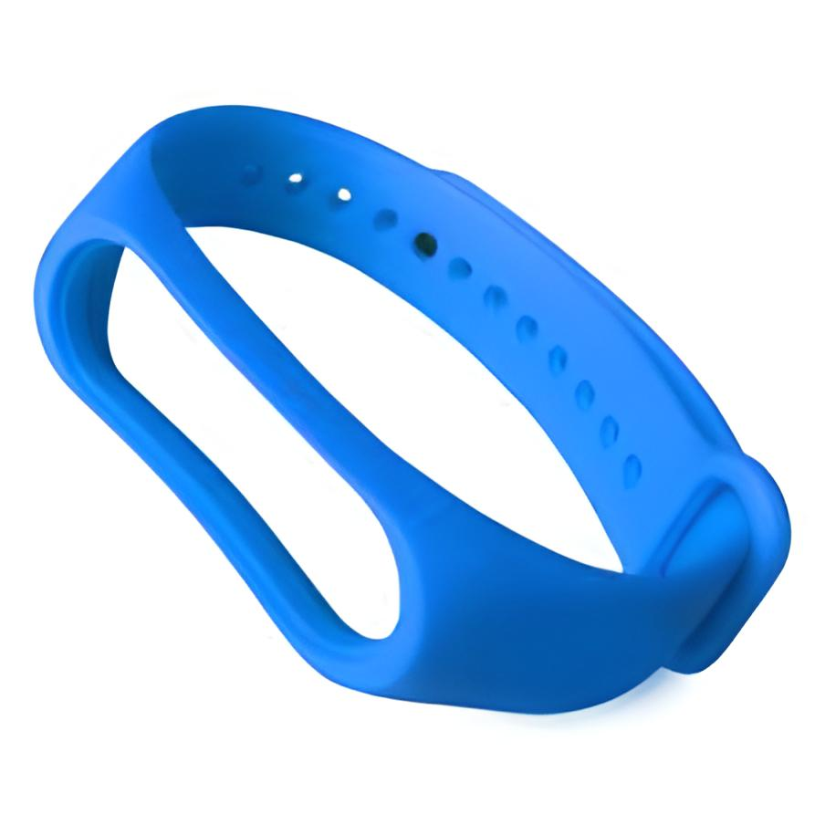 Ремешок для фитнес браслета Xiaomi Mi Band 3 4 2 Light Blue