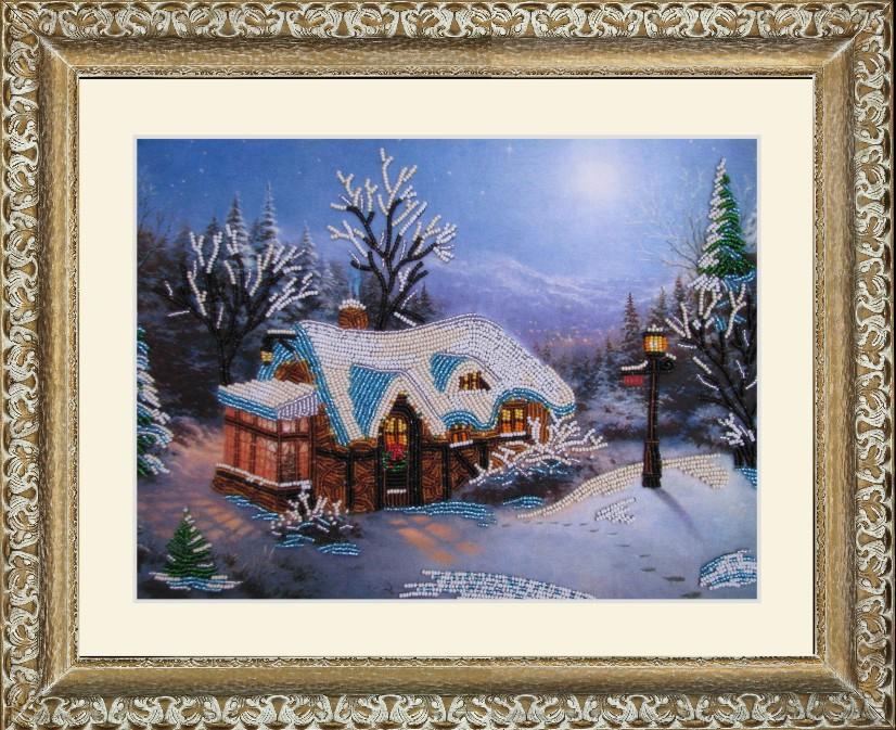 Схема для вишивки бісером BUTTERFLY СА 303 Зимова казка 25х33 см (СА 303)