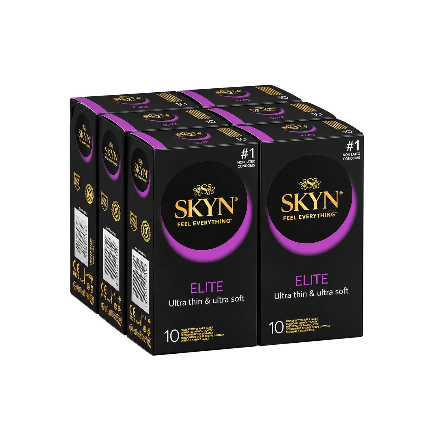 Презервативы SKYN Elite безлатексные ультратонкие полиизопреновые 60 шт. (2973107927)