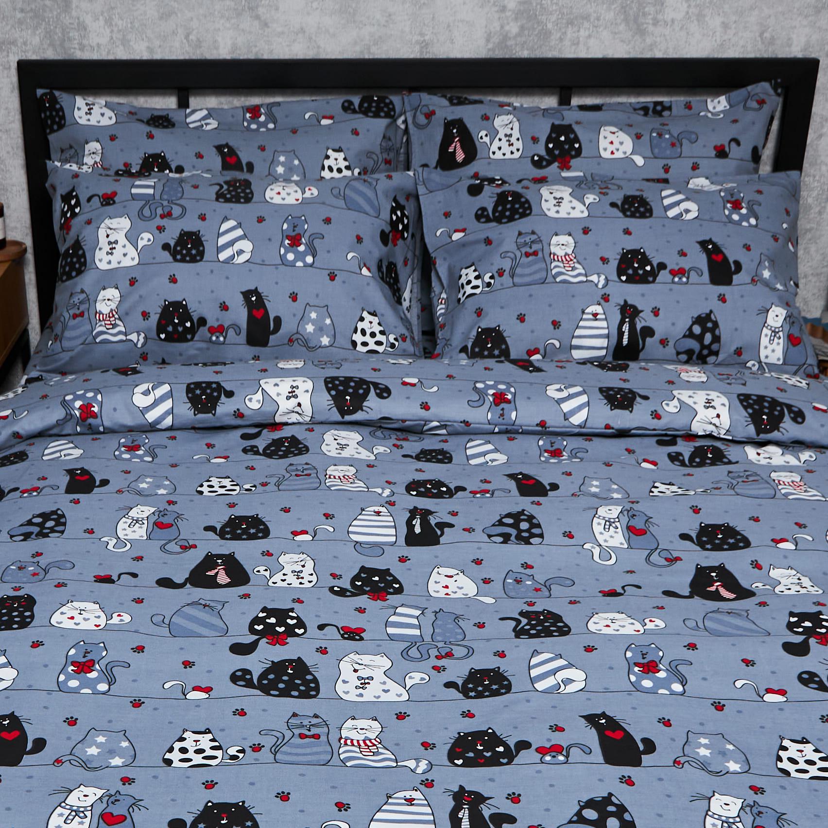 Набір наволочок Moon&Star Бязь Gold Люкс 50х70 см 2 шт. Feline Fun (MS-840000843) Набір наволочок Moon&Star Бязь Gold Люкс 50х70 см 2 шт. Feline Fun (MS-840000843)