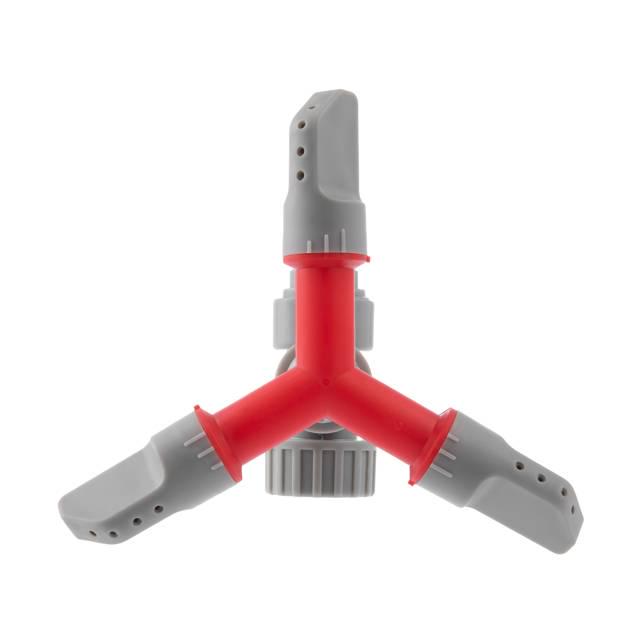 Дождеватель Intertool GE-0055 PP/ABS/Zinc alloy круговой с вращающейся головкой на костыле - фото 2