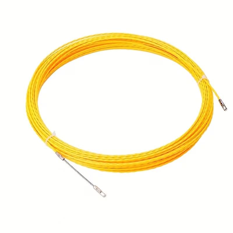 Протяжка плетеная Tactix Ø3 мм x 30 м для кабеля стекловолокно Желтый (XFIB.WIRE3-30) Протяжка плетеная Tactix Ø3 мм x 30 м для кабеля стекловолокно Желтый (XFIB.WIRE3-30)