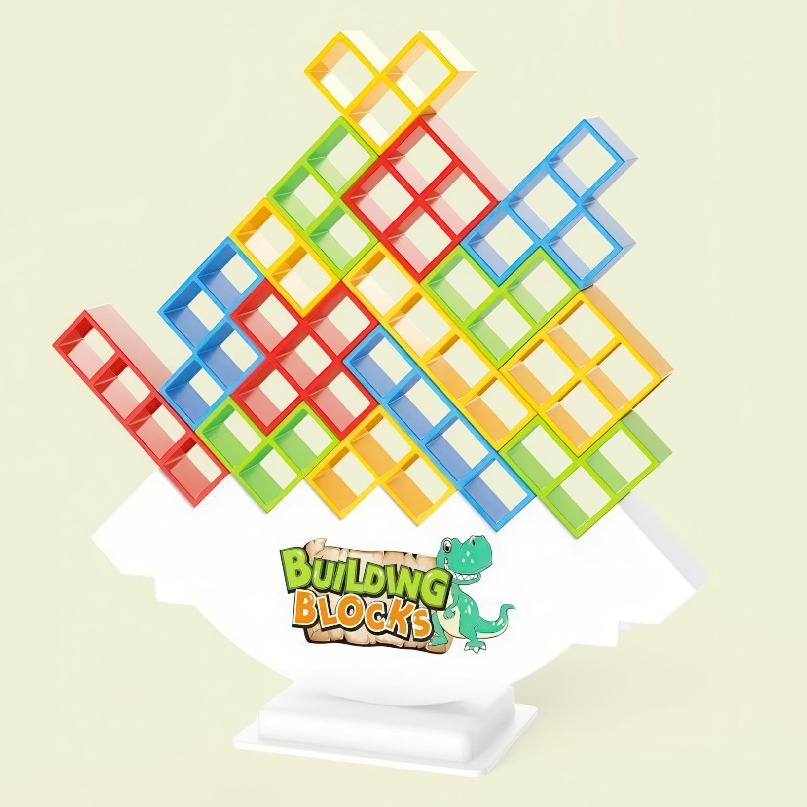 Тетріс башта настільна гра для всієї родини Tetris Tower Balance Game 32 деталі