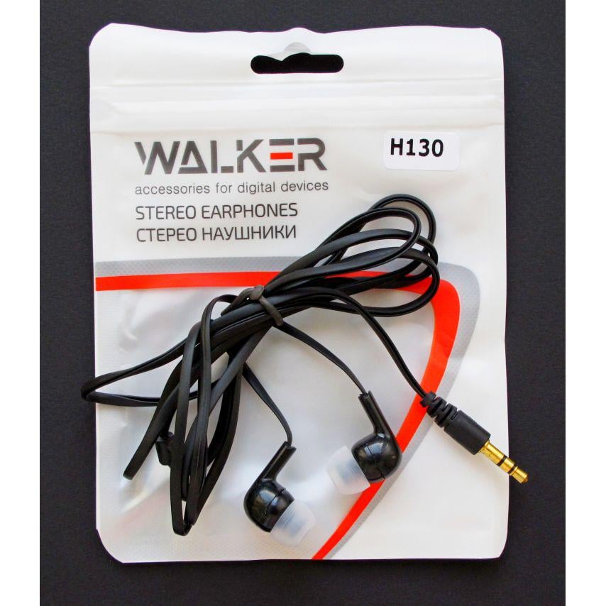 Навушники WALKER H130 Black (0555)