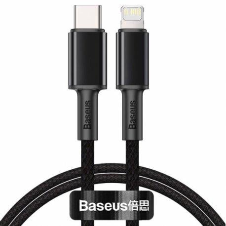 Кабель BASEUS High Density Braided Type-C to Lightning PD 20W 1 м Black (CATLGD-01)