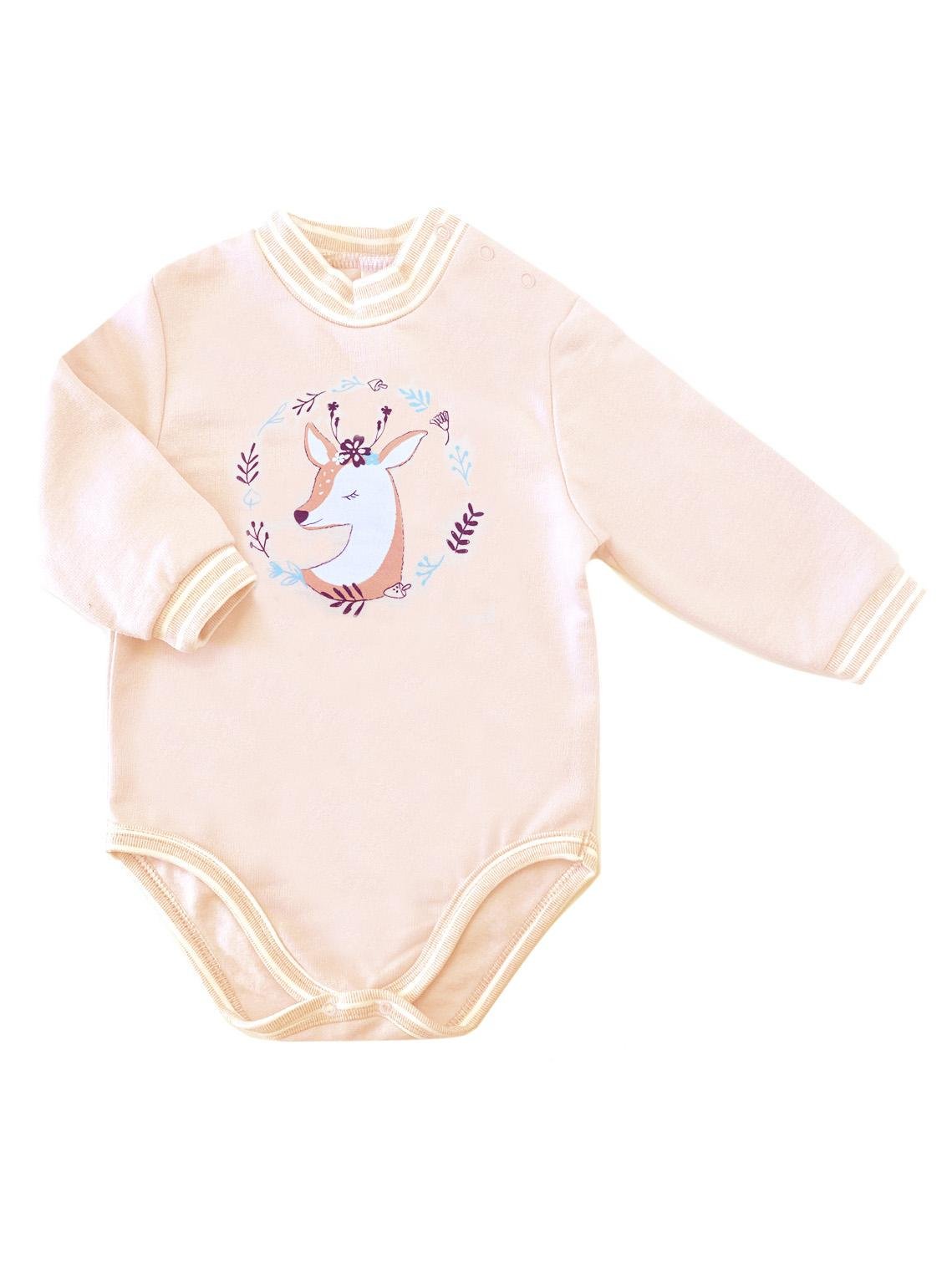 Боди детское Smil 74 см Персиковый (102701)