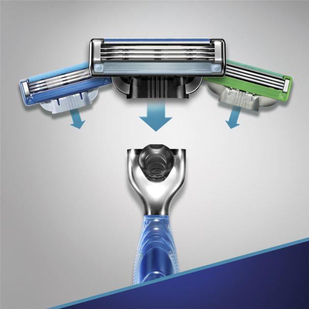 Лезвия для бритья Gillette Mach3 Start 8 шт. в упаковке - фото 3