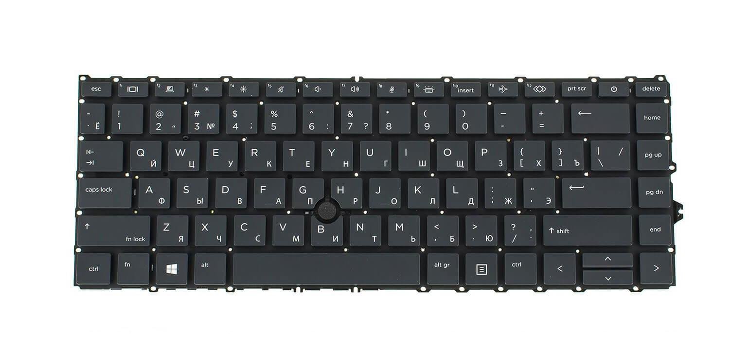 Клавіатура для ноутбука HP EliteBook 740 G8 з підсвічуванням клавіш